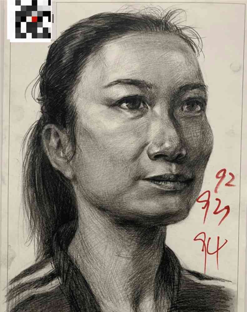 21屆廣西藝成二模高分卷發(fā)布，廣州美術高考班覺得與一模進步好大,13