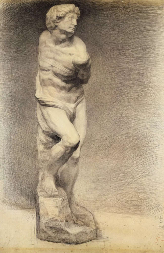 廣州前十畫室帶你看看你央美老素描，竟顯素描的本質?,103