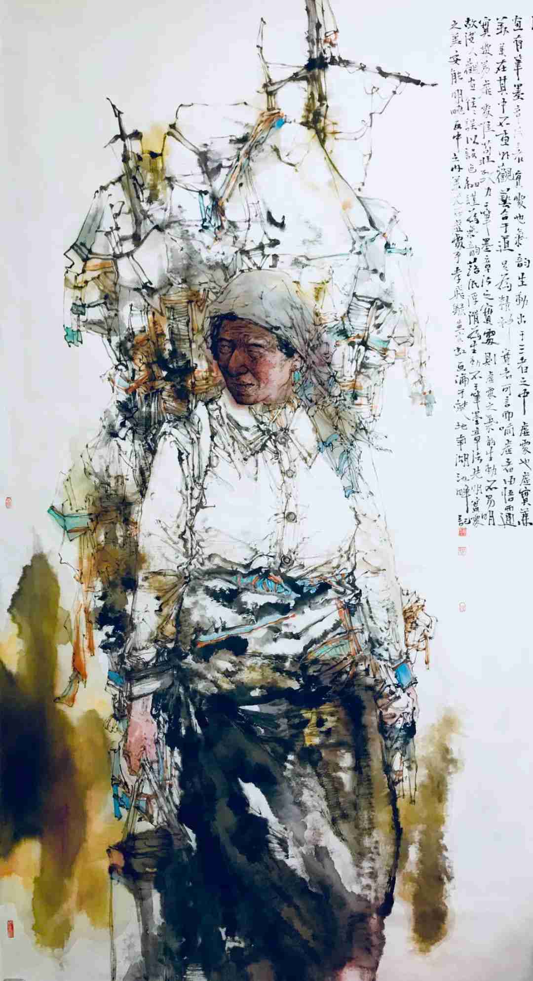 作為美術生，錯過什么都不能錯過九大美院各系教授的作品！圍墻畫室附圖72