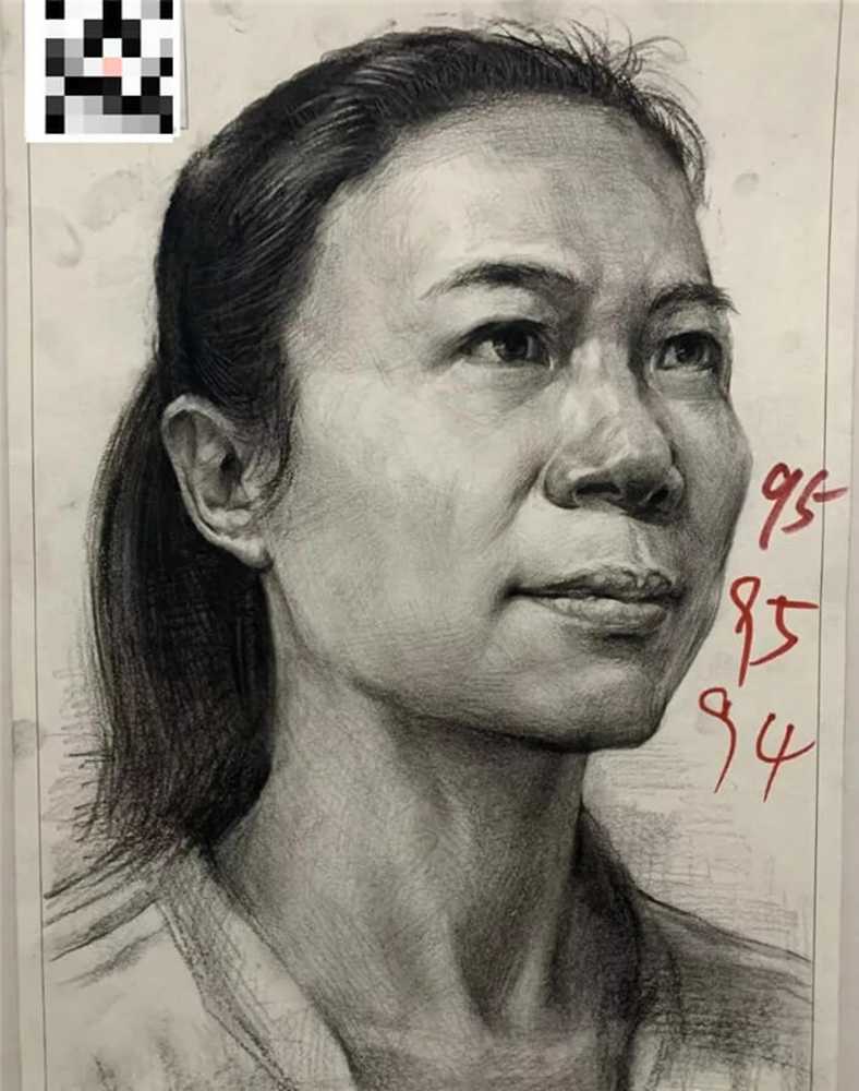 21屆廣西藝成二模高分卷發(fā)布，廣州美術高考班覺得與一模進步好大,06