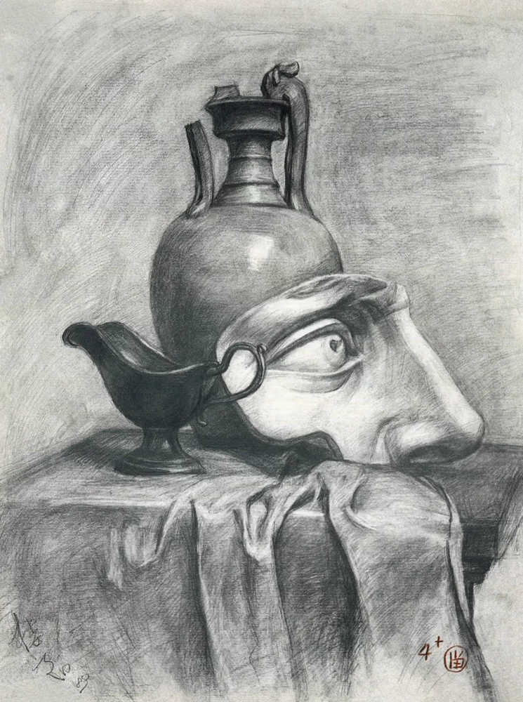 廣州前十畫室帶你看看你央美老素描，竟顯素描的本質?,17