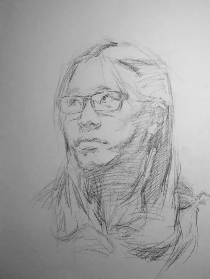  廣州畫室排名前三畫室教你如何讓你的素描頭發(fā)看起來不死板粗糙有質(zhì)感,63