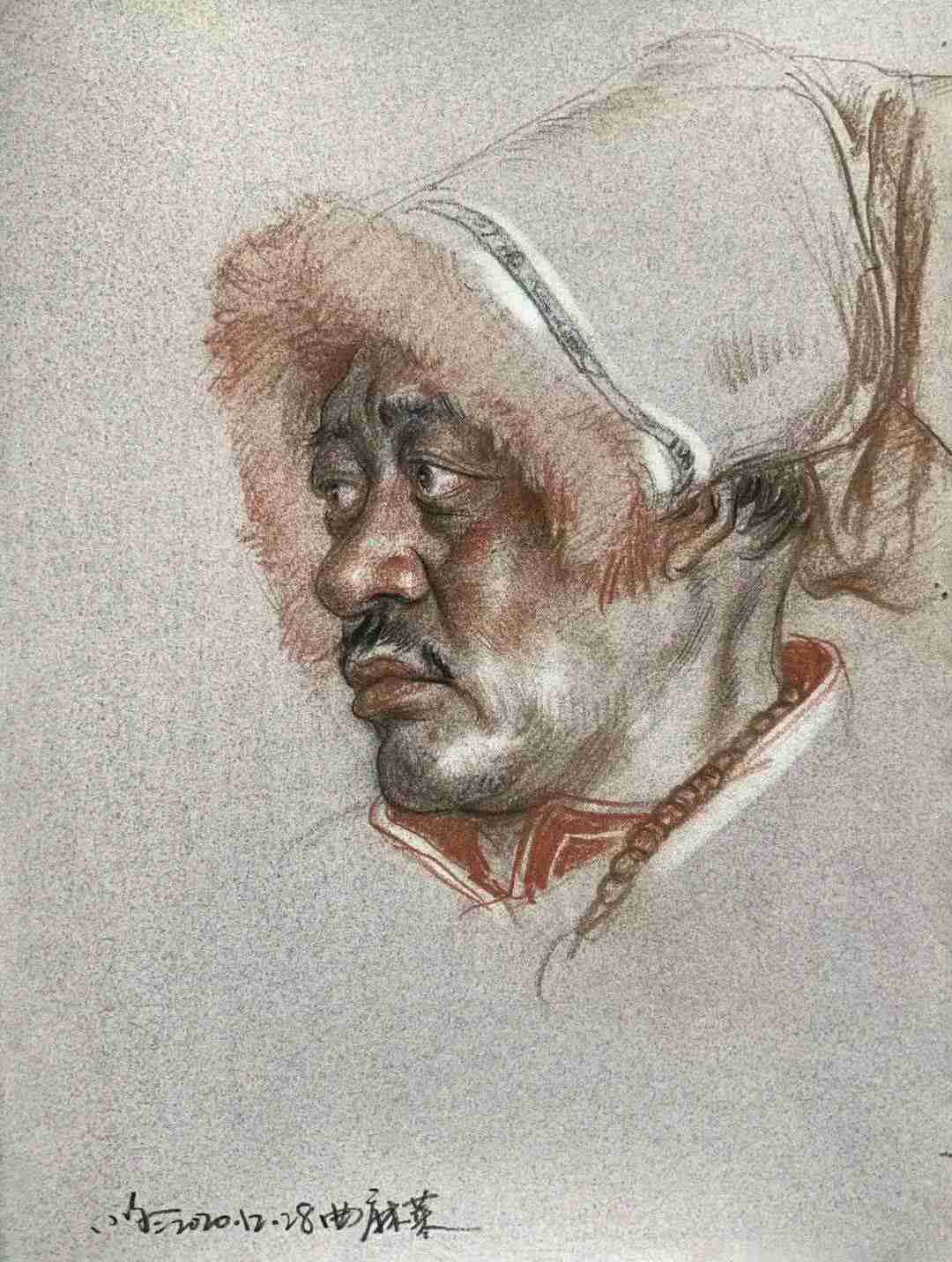 作為美術生，錯過什么都不能錯過九大美院各系教授的作品！圍墻畫室附圖54