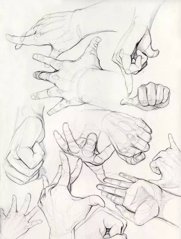 廣州美術(shù)高考班給咱安利一些列賓素描頭像結(jié)構(gòu)，讓你受用一生,19