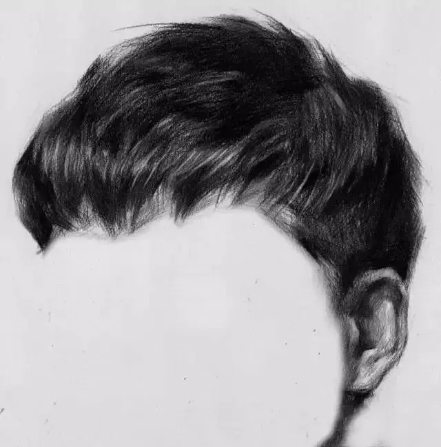  廣州畫室排名前三畫室教你如何讓你的素描頭發(fā)看起來不死板粗糙有質(zhì)感,23