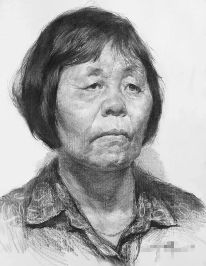  廣州畫室排名前三畫室教你如何讓你的素描頭發(fā)看起來不死板粗糙有質(zhì)感,33