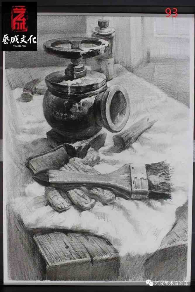 廣州十大畫室將各省一模素描卷放一起大pk，你找找都有哪些共同特征,17