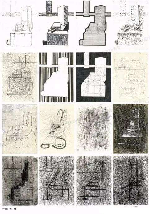 考美院設計素描必備：有靈魂的設計素描，廣州圍墻畫室覺得不拿高分都難！附圖2