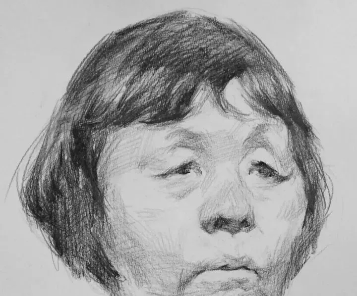  廣州畫室排名前三畫室教你如何讓你的素描頭發(fā)看起來不死板粗糙有質(zhì)感,34