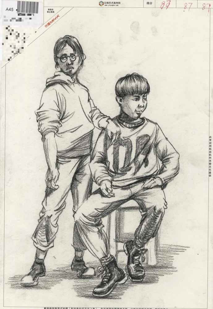 廣州美術高考班將云南一模卷理好了，網友稱:平淡無奇，你怎么看,44
