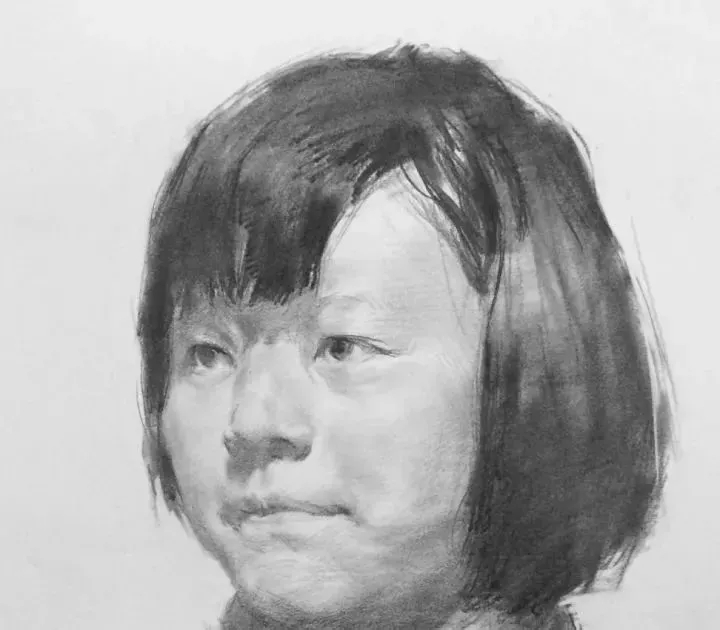  廣州畫室排名前三畫室教你如何讓你的素描頭發(fā)看起來不死板粗糙有質(zhì)感,50