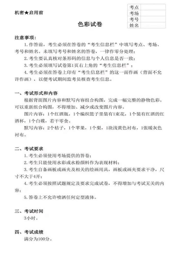 廣州十大畫室整理|廣東模擬考2020屆藝成一模高分卷欣賞,46