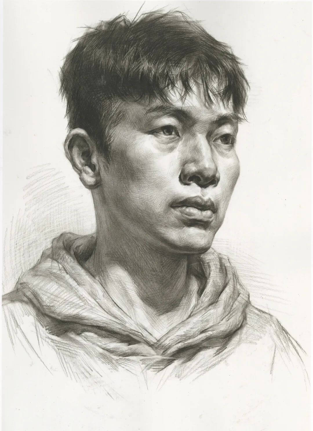“花、亂、膩、木、型不準”？素描頭像想要拿高分，這些問題你首先得解決！