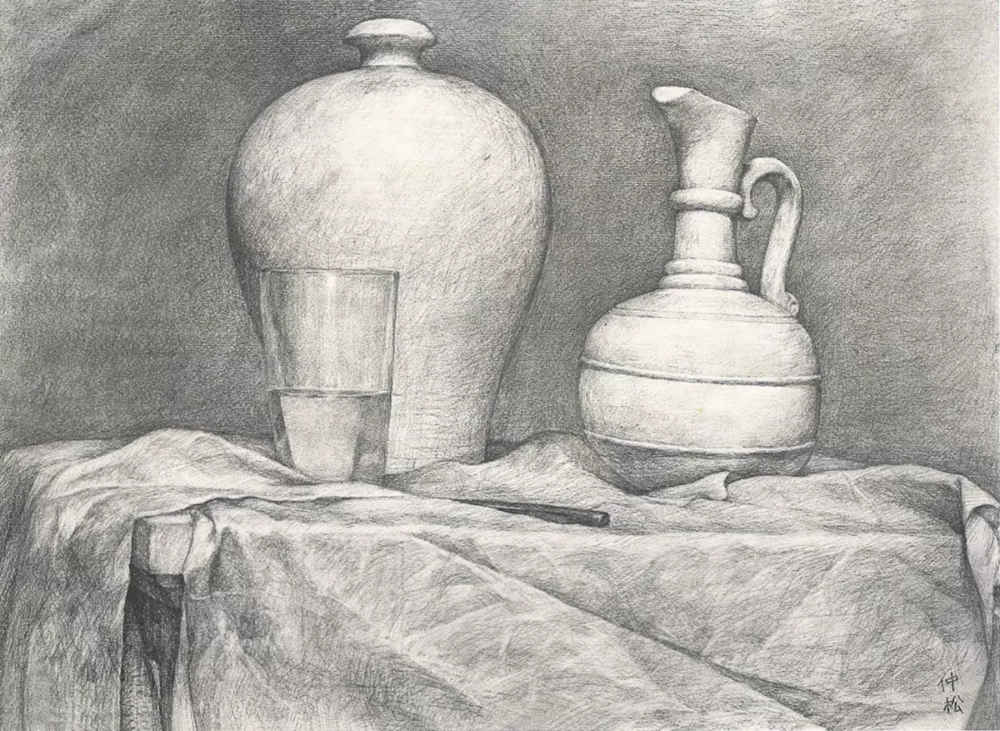 廣州前十畫室帶你看看你央美老素描，竟顯素描的本質?,14
