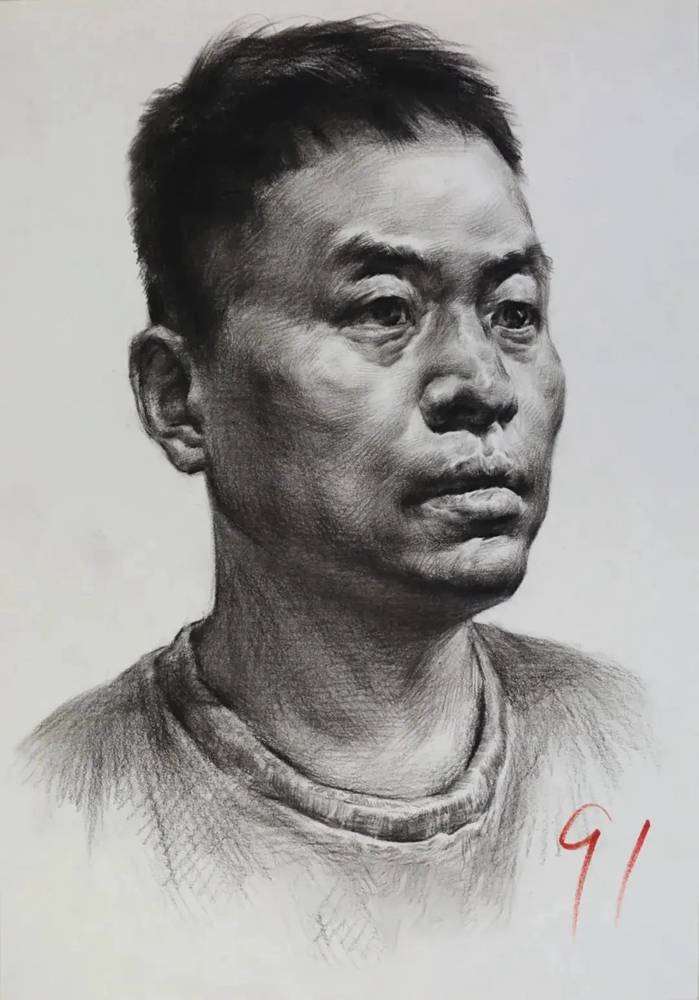 廣州十大畫室將各省一模素描卷放一起大pk，你找找都有哪些共同特征,13