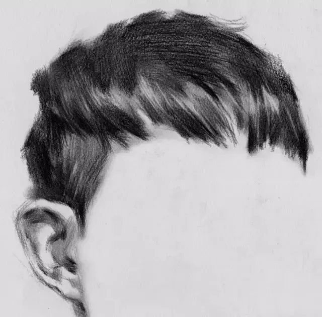  廣州畫室排名前三畫室教你如何讓你的素描頭發(fā)看起來不死板粗糙有質(zhì)感,08
