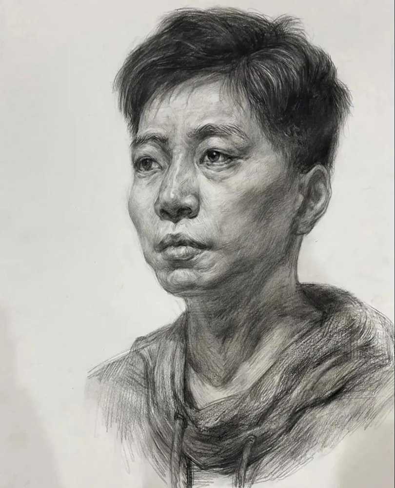 廣州十大畫室將各省一模素描卷放一起大pk，你找找都有哪些共同特征,25