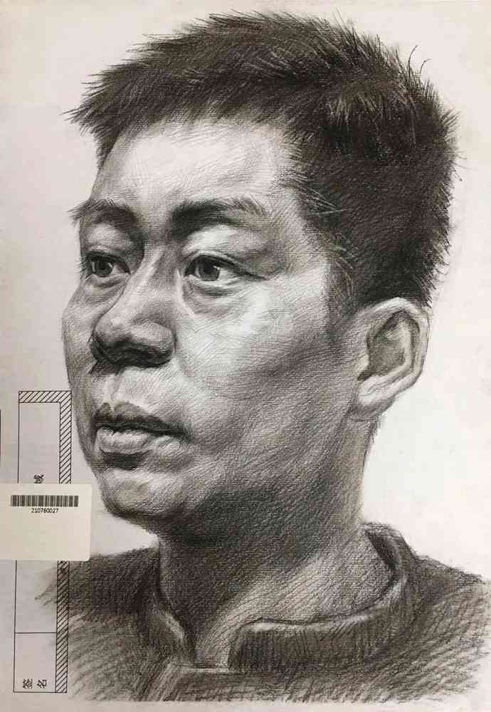 廣州十大畫室將各省一模素描卷放一起大pk，你找找都有哪些共同特征,08