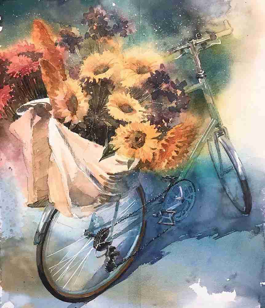 這些水彩作品用色用筆都是實力擔(dān)當，廣州十大畫室都在拿來臨摹,22