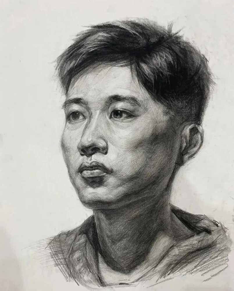 廣州十大畫室將各省一模素描卷放一起大pk，你找找都有哪些共同特征,06