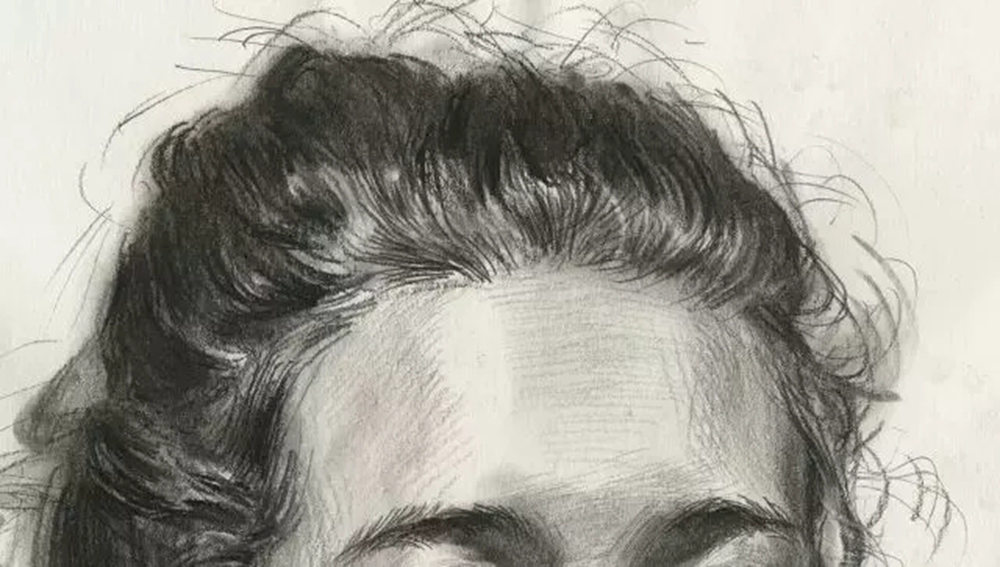 廣州畫室排名前十畫室教學｜教你如何刻畫扎大麻花辮的外國女青年,09