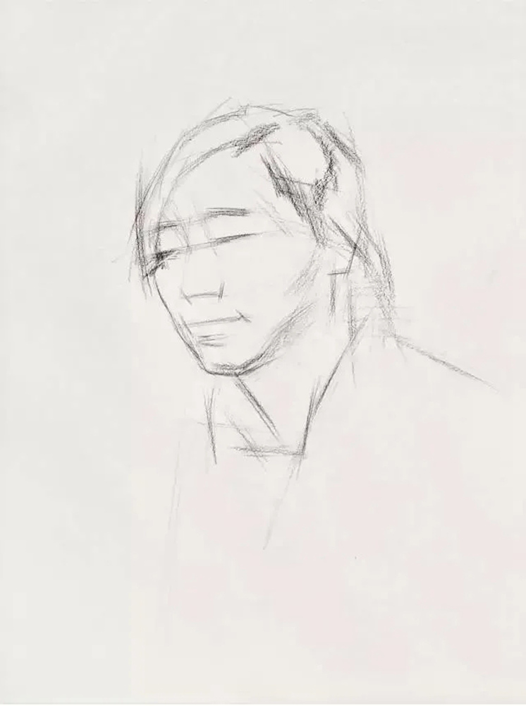 【廣州畫室基礎(chǔ)鞏固】女青年頭像素描拿分點(diǎn)歸納,04