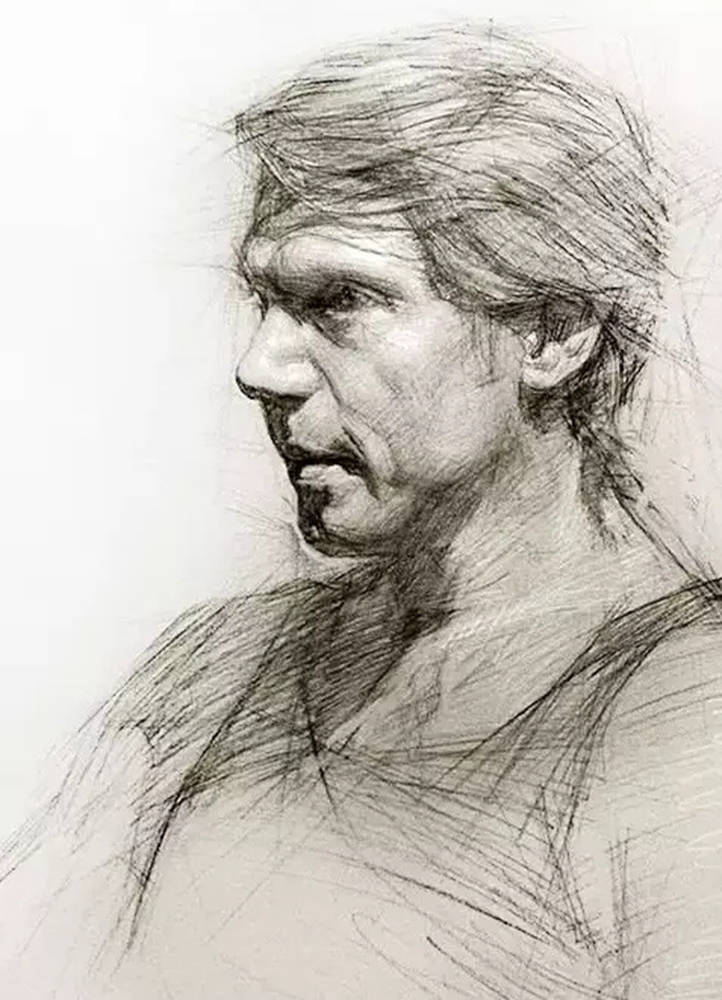廣州畫室排名前十畫室告訴你好素描不在乎它的風格，要深入人心,05
