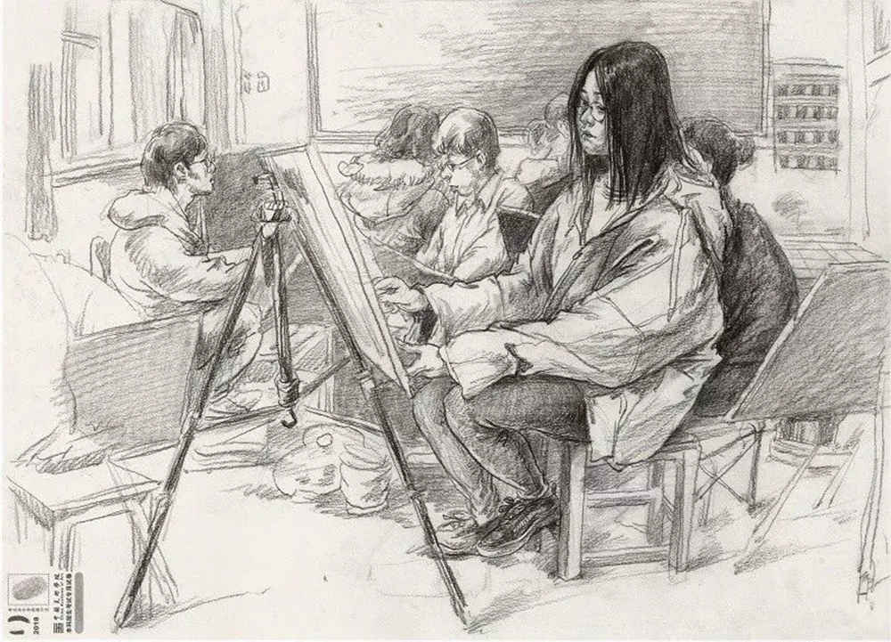 廣州美術培訓畫室,廣州藝考畫室,廣州素描培訓畫室,47