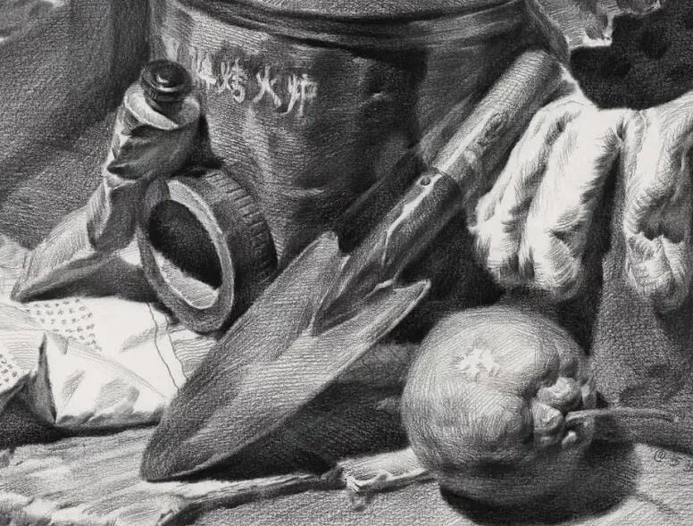 如何快速掌握素描金屬質感？掌握方法很重要1