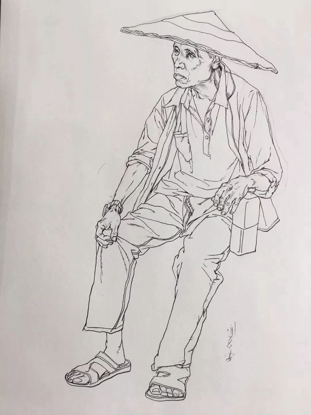 打破常規套路，從這些方面入手速寫人物，輕松掌握速寫訣竅4