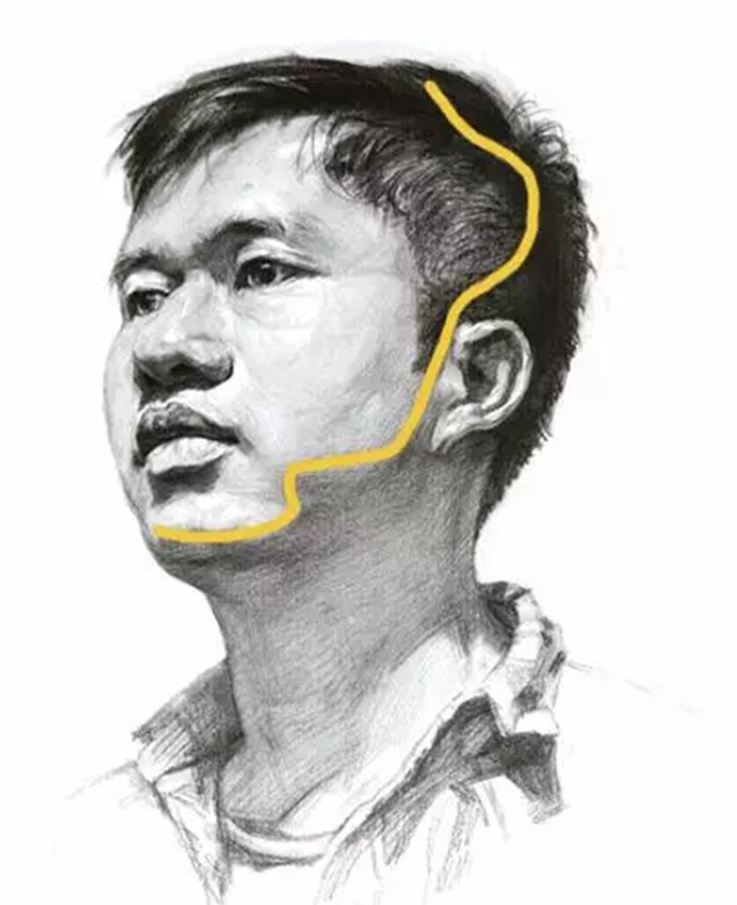 廣州畫室排名前三畫室教你素描初學入門怎樣畫明暗交界線,10