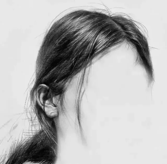  廣州畫室排名前三畫室教你如何讓你的素描頭發(fā)看起來不死板粗糙有質(zhì)感,26