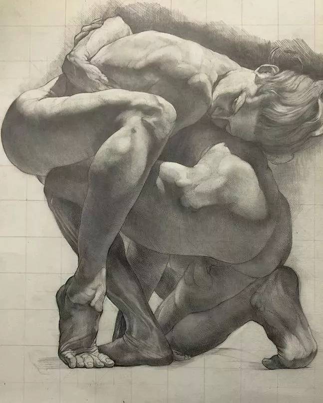 廣州美術(shù)高考班給咱安利一些列賓素描頭像結(jié)構(gòu)，讓你受用一生,04
