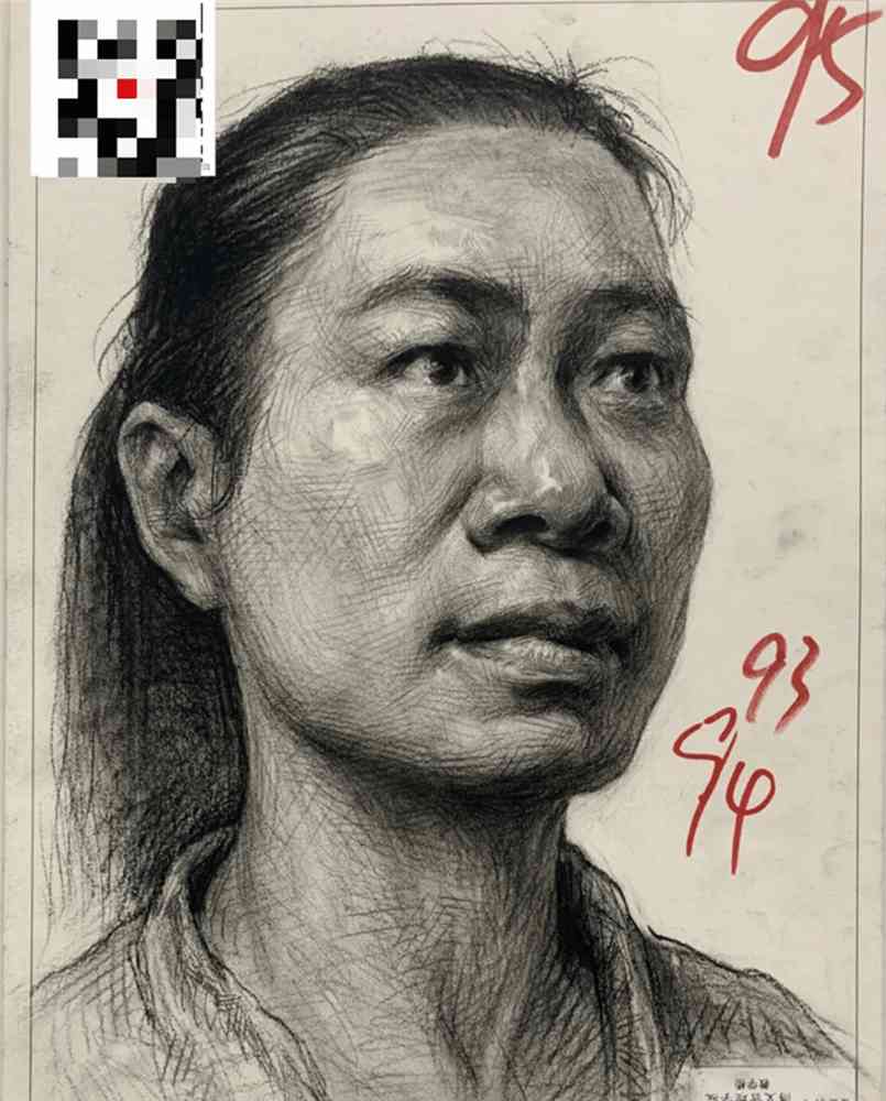21屆廣西藝成二模高分卷發(fā)布，廣州美術高考班覺得與一模進步好大,07