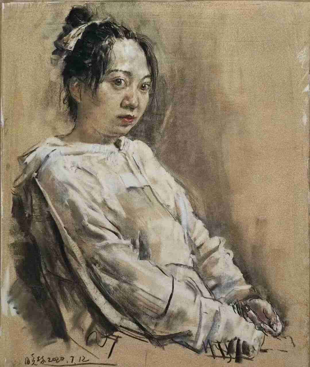 作為美術生，錯過什么都不能錯過九大美院各系教授的作品！圍墻畫室附圖8