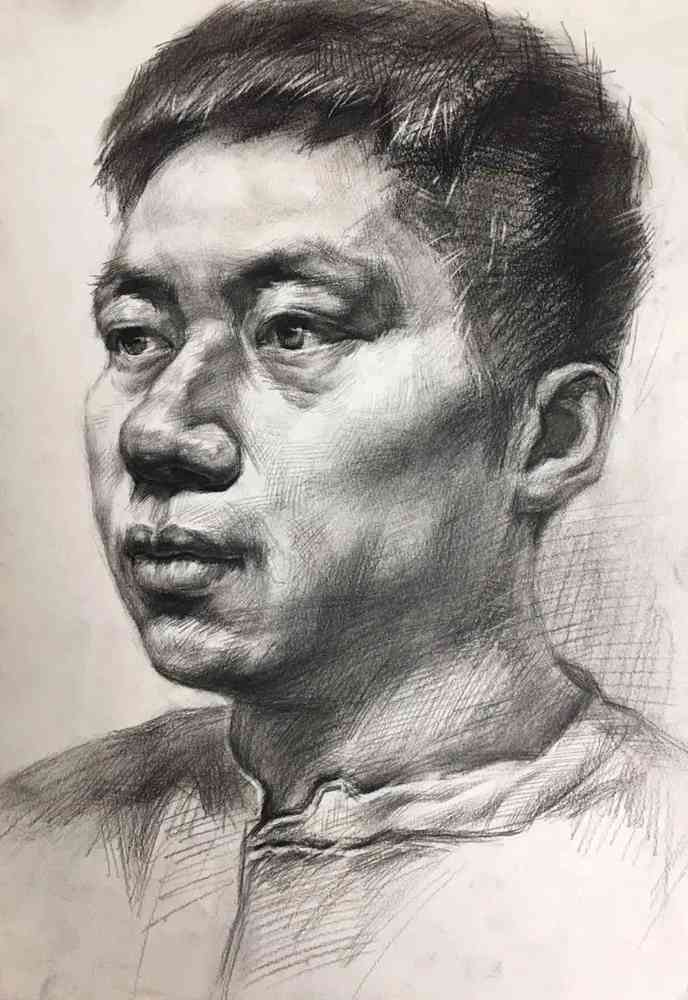 廣州十大畫室將各省一模素描卷放一起大pk，你找找都有哪些共同特征,09