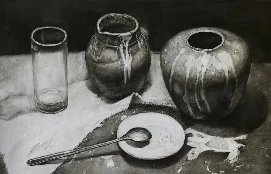 干貨分享：四個提升畫靜物素描效率的小妙招2