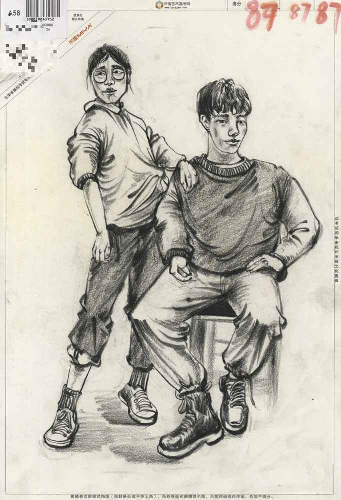 廣州美術高考班將云南一模卷理好了，網友稱:平淡無奇，你怎么看,35