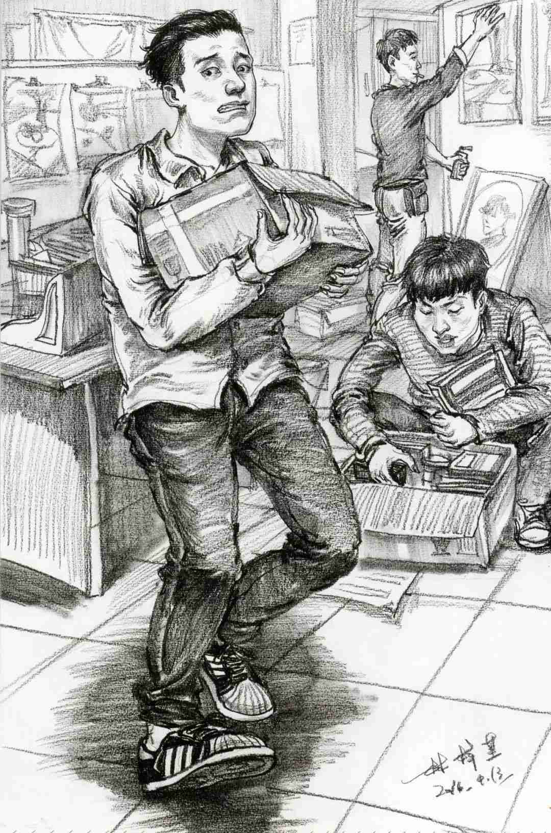 如何突破速寫場(chǎng)景輕松上美院，記住廣州十大畫室的這3個(gè)秘訣就行附圖14