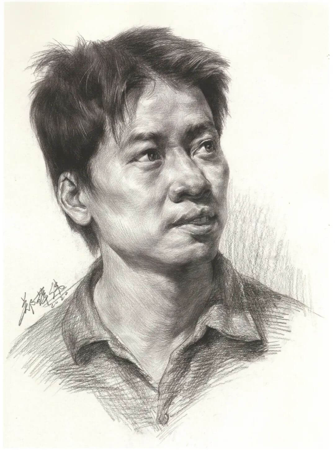 “花、亂、膩、木、型不準”？素描頭像想要拿高分，這些問題你首先得解決！