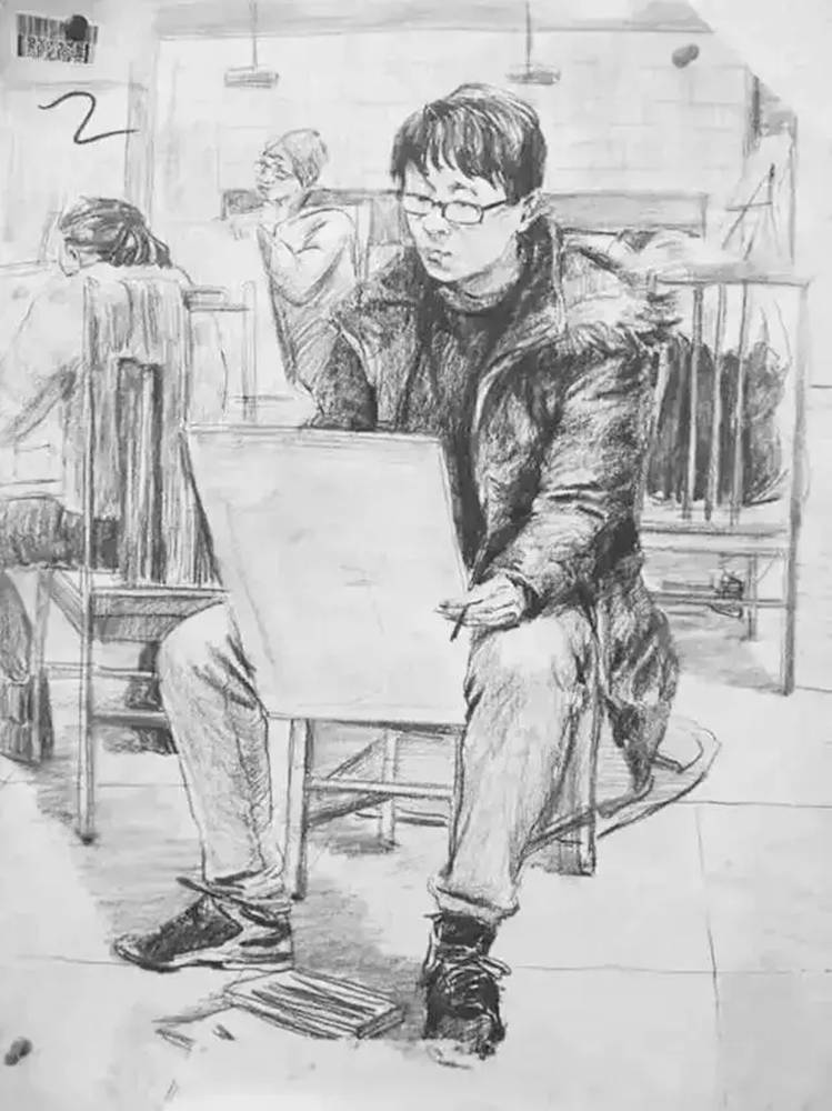 廣州美術培訓畫室,廣州藝考畫室,廣州素描培訓畫室,110
