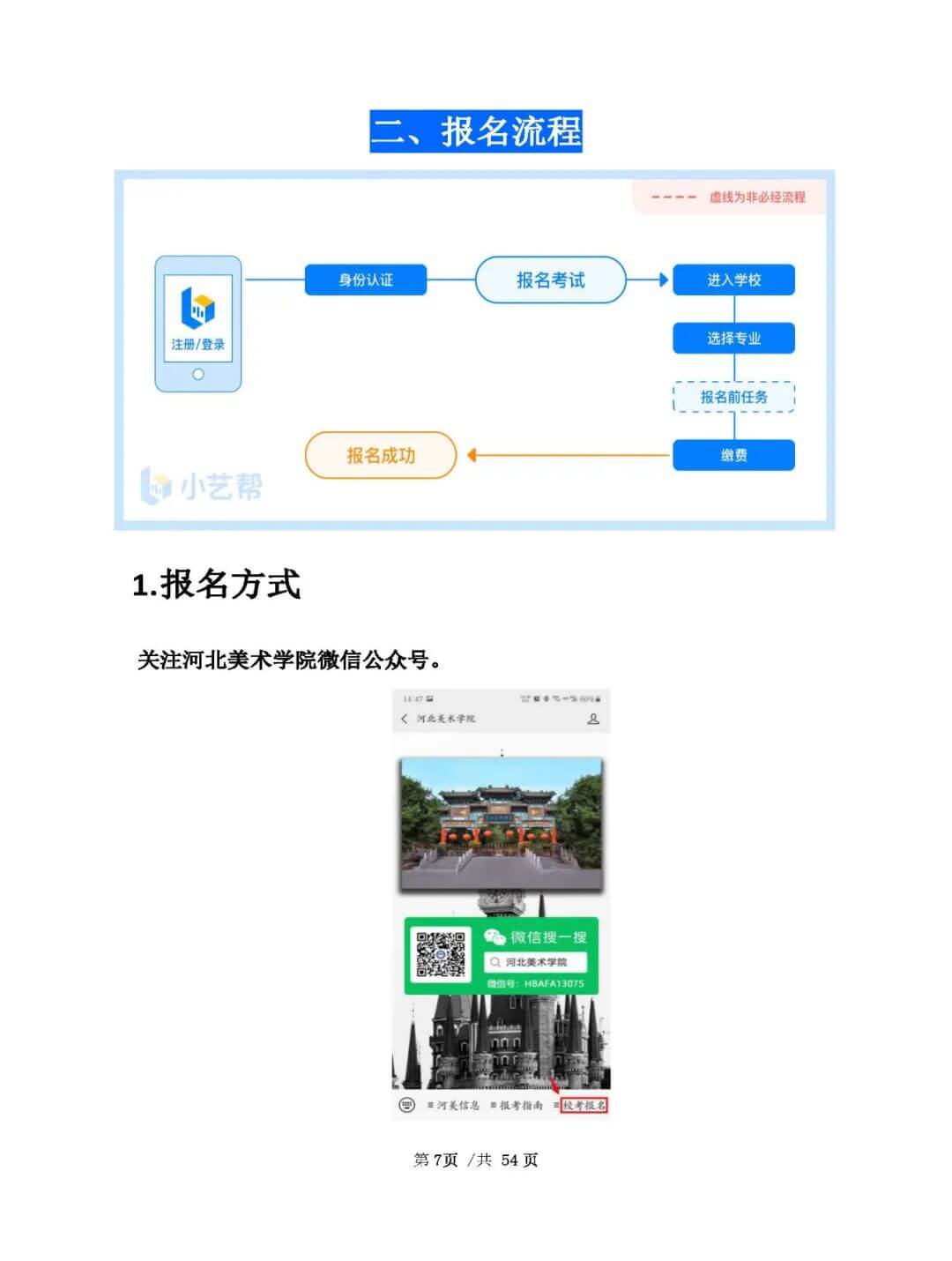 校考資訊 | 河北美術學院2021年招生簡章、校考報考須知