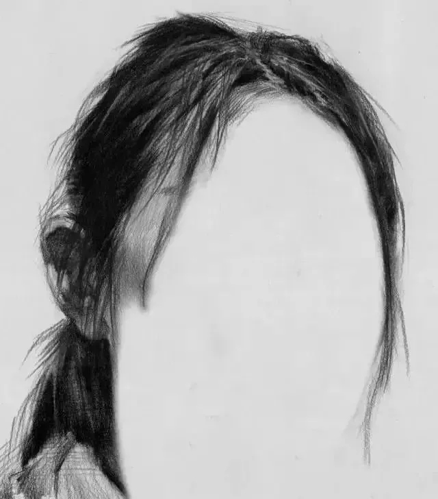  廣州畫室排名前三畫室教你如何讓你的素描頭發(fā)看起來不死板粗糙有質(zhì)感,13