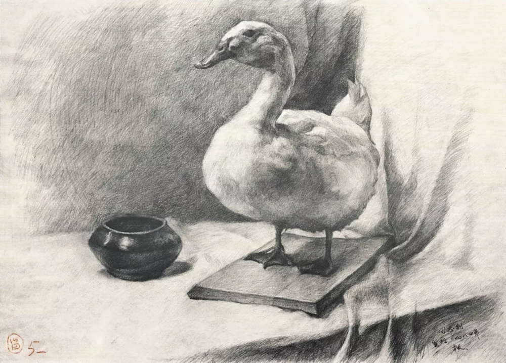 廣州前十畫室帶你看看你央美老素描，竟顯素描的本質?,25