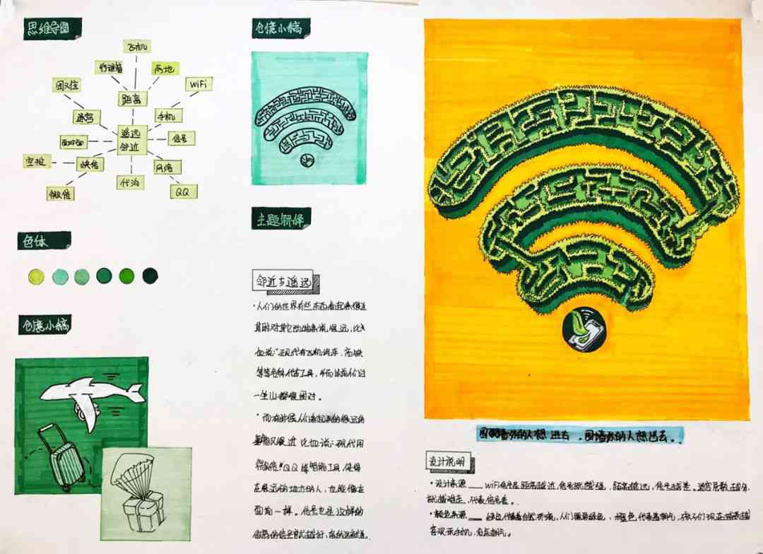 國美復試設(shè)計考什么？廣州圍墻畫室整理的這篇讓你少走彎路！ 附圖14