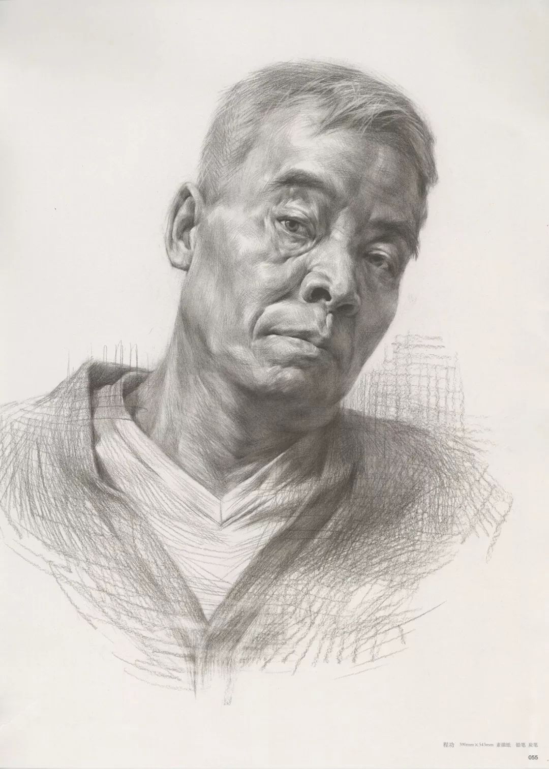 畫老人素描頭像就犯慫，掌握了廣州十大畫室整理的這兩點就不慫了,09